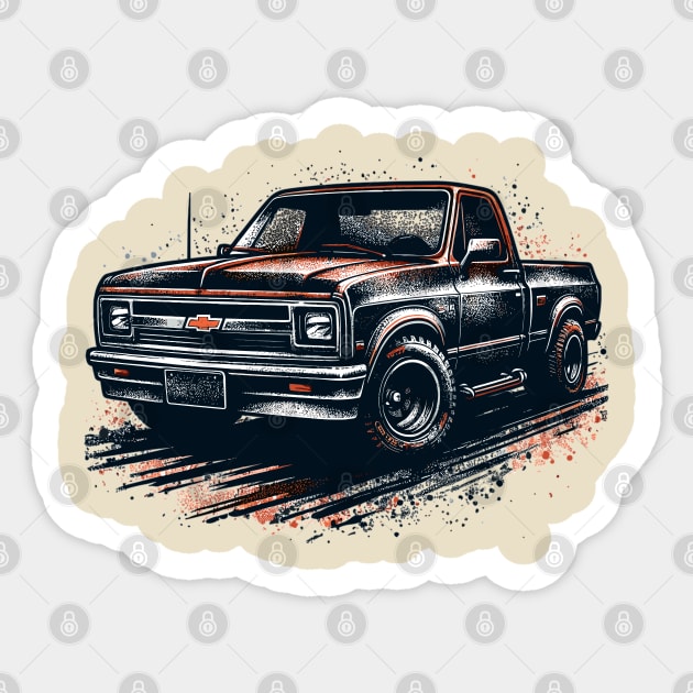 Chevy S10 Sticker by Vehicles-Art